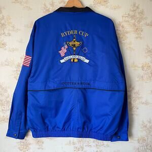 NWT 2004 Ryder Cup Oakland Hills Jacket | Cutter & Buck Golf Windbreaker | XL